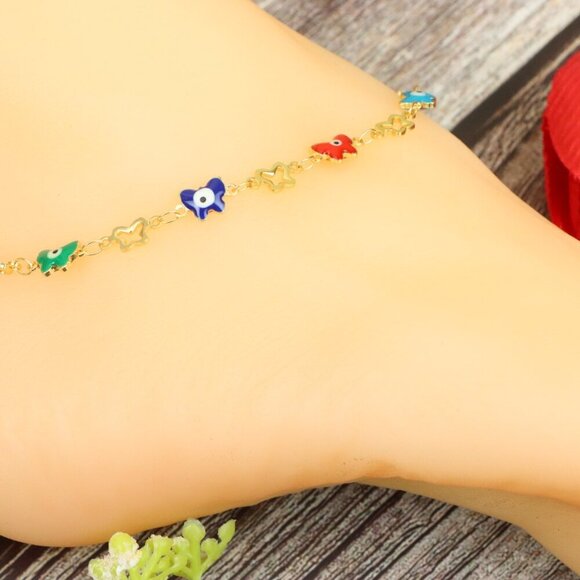 "Elegant Handmade Anklet – Delicate Jewelry for Women, MAR091553 - Picture 6 of 10
